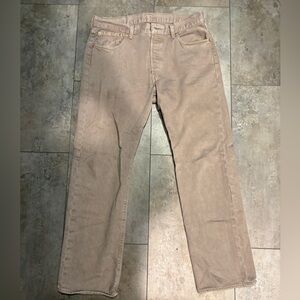 Levi's Kahki 501 Jeans